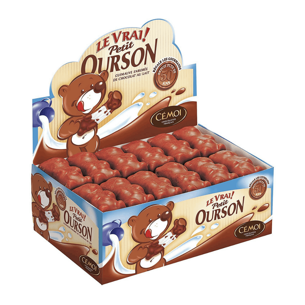 Oursons guimauves  Chocolat Valrhona