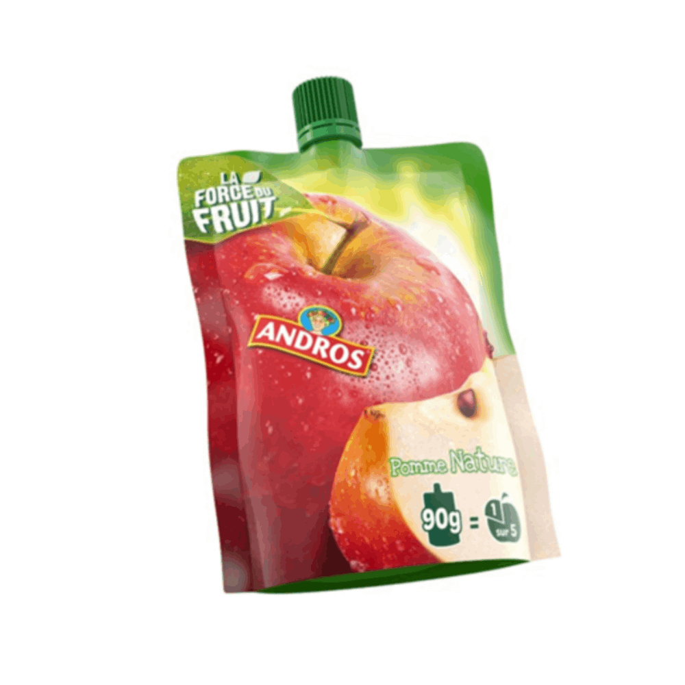 Andros Apple Compote Pouch 24x90g · BonneBouffe